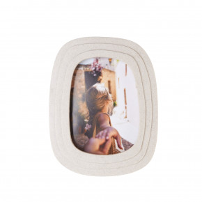 L'Oca Nera - Modello: Neo Classic - Portafoto ovale grande in resina dal design moderno - Foto 13x18 - SKU: 1F208