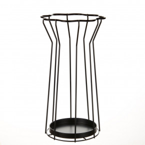 L'Oca Nera - Modello: Urban - Portaombrelli design in metallo - Moderno, Elegante e Salvaspazio - Colore: Nero - SKU: 1J172 