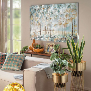 L'Oca Nera - Modello: Ethno Chic - Quadro orizzontale con raffigurazione paesaggistica acrilico su tela 150x90 - Tema Quadro: Array - Realizzazione Quadro: Dipinti su Tela - SKU: 1Q278