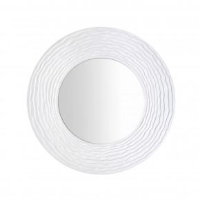 L'Oca Nera - Modello: Neo Classic - Specchiera rotonda con cornice in resina dal design moderno - SKU: 1J208 