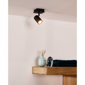 Lucide - Modello: Lennert - Faretto a led dimmerabile struttura in metallo moderna e diffusore orientabile - Colore: Nero - Attacco Lampadina: GU10 - 1 Lampadina - Watt 5W - Lumen 320 - Dimmerabile: SI - Gradi Kelvin 3000k Luce Calda - Grado di Protezione: 44 - Classe Energetica: G - SKU: 26958/05/30 - Codice EAN: 5411212262677 