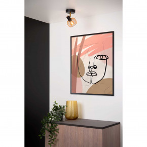 Lucide - Modello: Maren - Faretto con struttura orientabile in metallo moderna e diffusore a rete - Attacco Lampadina: E14 - 1 Lampadina - Watt 40W - Dimmerabile: SI - Grado di Protezione: 20 - SKU: 77978/01/