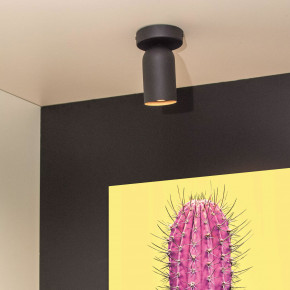 Lucide - Modello: Punch - Faretto da soffitto in metallo con diffusore orientabile dal design moderno - Attacco Lampadina: GU10 - 1 Lampadina - Watt 35W - Dimmerabile: SI - Grado di Protezione: IP20 - SKU: 13958/01/