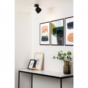 Lucide - Modello: Trigono - Faretto da soffitto in metallo con diffusore orientabile dal design moderno - Attacco Lampadina: GU10 - 1 Lampadina - Watt 50W - Dimmerabile: SI - Grado di Protezione: IP20 - SKU: 09935/01/ 