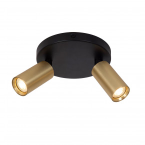 Lucide - Modello: Ritmo - Faretto doppio da soffitto dimmerabile e orientabile in alluminio - Attacco Lampadina: GU10 - 2 Lampadine - Watt 35W - Dimmerabile: SI - Grado di Protezione: IP20 - SKU: 09942/12/ 