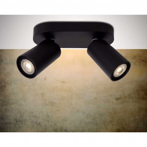 Lucide - Modello: Xyrus - Faretto moderno a LED dimmerabile in alluminio con doppio diffusore orientabile - Attacco Lampadina: GU10 - 2 Lampadine - Watt 5W - Lumen 320 x2 - Dimmerabile: SI - Gradi Kelvin 3000k Luce Calda - Grado di Protezione: 20 - Classe Energetica: G - SKU: 23954/11/ 