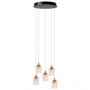 Lucide - Modello: Berliane - Lampada a sospensione rotonda con 5 diffusori in vetro a LED dimmerabile - Colore: Trasparente - Attacco Lampadina: Led Integrato - 5 Lampadine - Watt 4W - Lumen 200x5 - Dimmerabile: SI - Gradi Kelvin 2700k Luce Calda - Grado di Protezione: IP20 - Classe Energetica: G - SKU: 00430/21/60 - Codice EAN: 5411212011015 