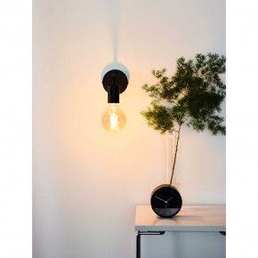 Lucide - Modello: Scott - Lampada da parete con struttura in metallo dal design minimalista - Attacco Lampadina: E27 - 1 Lampadina - Watt 40W - Dimmerabile: SI - Grado di Protezione: 20 - SKU: 45265/01/ 