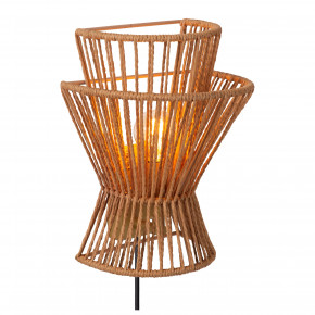 Lucide - Modello: Tasman - Lampada da parete dal design rustico struttura in metallo e paralume in carta - Attacco Lampadina: E14 - 1 Lampadina - Watt 40W - Dimmerabile: SI - Grado di Protezione: IP20 - SKU: 10220/01/72 - Codice EAN: 5411212105981