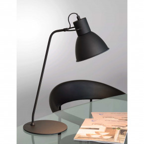 Lucide - Modello: Shadi - Lampada da scrivania con paralume orientabile e base in metallo in stile moderno - Colore: Nero - Attacco Lampadina: E14 - 1 Lampadina - Watt 40W - Dimmerabile: NO - Grado di Protezione: IP20 - SKU: 03617/01/30 - Codice EAN: 5411212030849 
