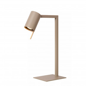 Lucide - Modello: Lesley - Lampada da scrivania in metallo da design moderno - Colore: Tortora - Attacco Lampadina: GU10 - 1 Lampadina - Watt 35W - Dimmerabile: NO - Grado di Protezione: IP20 - SKU: 03525/01/41 - Codice EAN: 5411212032089 