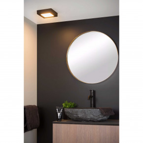Lucide - Modello: Brice LED - Lampada da soffitto media quadrata in alluminio diffusore a led dimmerabile - Attacco Lampadina: Led Integrato - 1 Lampadina - Watt 15W - Lumen 850 - Dimmerabile: SI - Gradi Kelvin 3000k Luce Calda - Grado di Protezione: 44 - Classe Energetica: G - SKU: 28117/17/ 