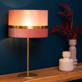 Lucide - Modello: Extravaganza Tusse - Lampada da tavolo con base a stelo in metallo moderna e paralume in lino - Attacco Lampadina: E27 - 1 Lampadina - Watt 40W - Dimmerabile: NO - Grado di Protezione: IP20 - SKU: 10509/81/ 