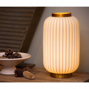 Lucide - Modello: Gosse - Lampada da tavolo grande con struttura in metallo e diffusore in porcellana - Colore: Bianco - Attacco Lampadina: E14 - 1 Lampadina - Watt 40W - Dimmerabile: NO - Grado di Protezione: 20 - SKU: 13535/34/31 - Codice EAN: 5411212134165 