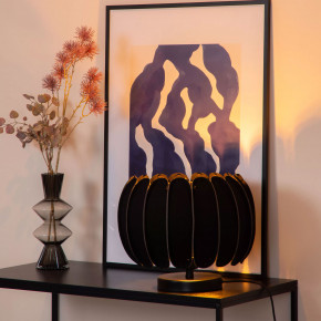 Lucide - Modello: Spencer - Lampada da tavolo struttura in metallo e paralume in feltro - Attacco Lampadina: E27 - 1 Lampadina - Watt 40W - Dimmerabile: NO - Grado di Protezione: IP20 - SKU: 34545/81/ 