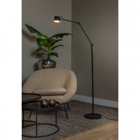 Lucide - Modello: Milne - Lampada da terra da lettura con diffusore a LED dimmerabile - Colore: Nero - Attacco Lampadina: Led Integrato - 1 Lampadina - Watt 8W - Lumen 250 - Dimmerabile: SI - Gradi Kelvin 2700k Luce Calda - Grado di Protezione: IP20 - Classe Energetica: G - SKU: 44716/06/30 - Codice EAN: 5411212441959 