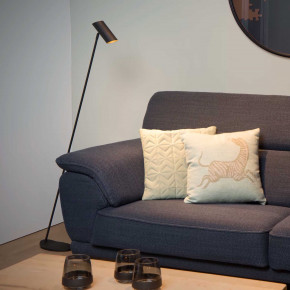 Lucide - Modello: Hester - Lampada da terra da lettura con struttura in metallo dal design moderno - Attacco Lampadina: GU10 - 1 Lampadina - Watt 7W - Dimmerabile: NO - Grado di Protezione: 20 - SKU: 19700/01/ 