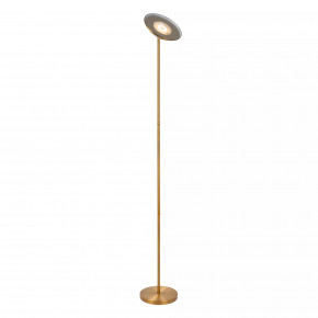 Lucide - Modello: Zenith - Lampada da terra in metallo dal design moderno con LED dimmerabile - Attacco Lampadina: Led Integrato - 1 Lampadina - Watt 20W - Lumen 2200 - Dimmerabile: SI - Gradi Kelvin 3000k Luce Calda - Grado di Protezione: IP20 - Classe Energetica: E - SKU: 19791/20/ 