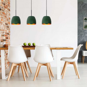 Lucide - Modello: Nolan - Lampada a sospensione lineare con tre diffusori dal design moderno in metallo - Attacco Lampadina: E27 - 3 Lampadine - Watt 40W - Dimmerabile: SI - Grado di Protezione: 20 - SKU: 30488/03/ 