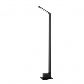 Lucide - Modello: Lawford - Paletto luminoso alto per esterno in alluminio con diffusore a LED moderno - Colore: Nero - Attacco Lampadina: Led Integrato - 1 Lampadina - Watt 6W - Lumen 750 - Dimmerabile: NO - Gradi Kelvin 3000k Luce Calda - Grado di Protezione: IP54 - Classe Energetica: E - SKU: 29831/80/30 - Codice EAN: 5411212290502