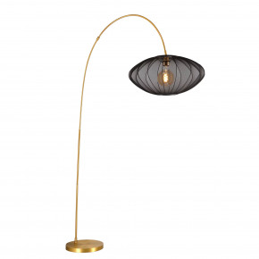 Lucide - Modello: Corina - Piantana Lampada da terra con diffusore in tessuto rotondo dal design moderno - Attacco Lampadina: E27 - 1 Lampadina - Watt 60W - Dimmerabile: NO - Grado di Protezione: IP20 - SKU: 03747/60/