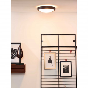 Lucide - Modello: Lex - Plafoniera rotonda grande con struttura in metallo e diffusore in acrilico - Attacco Lampadina: E27 - 2 Lampadine - Watt 60W - Dimmerabile: SI - Grado di Protezione: IP20 - SKU: 08109/02/ 