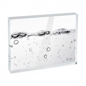 Mascagni - Portafoto da tavolo con cornice in plexiglass dal design elegante - Colore: Trasparente - Foto 10x15 - SKU: 2GCM215 - Codice EAN: 8003426073896 