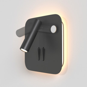 Maytoni - Modello: Ios 176 - Applique da parete con diffusore a led struttura in alluminio dal design moderno - Colore: Nero - Attacco Lampadina: Led Integrato - 1 Lampadina - Watt 9W - Lumen 550 - Dimmerabile: NO - Gradi Kelvin 3000k Luce Calda - Grado di Protezione: IP 20 - Classe Energetica: G - SKU: C175-WL-01-6W-B - Codice EAN: 4251110073026 
