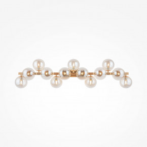 Maytoni - Modello: Dallas - Applique da parete grande con bocce in vetro soffiato dalle linee moderne - Attacco Lampadina: G9 - 13 Lampadine - Watt 28W - Dimmerabile: NO - Grado di Protezione: IP20 - SKU: MOD547WL-13 