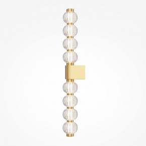 Maytoni - Modello: Amulet - Applique da parete in metallo e diffusore lineare a led - Colore: Oro - Attacco Lampadina: Led Integrato - 1 Lampadina - Watt 19W - Lumen 800 - Dimmerabile: NO - Gradi Kelvin 3000k Luce Calda - Grado di Protezione: IP20 - Classe Energetica: G - SKU: MOD555WL-L13G3K - Codice EAN: 4099776087281 