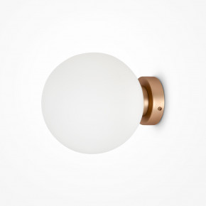Maytoni - Modello: Basic Form - Applique da parete moderna con diffusore a boccia in vetro grande - Attacco Lampadina: E14 - 1 Lampadina - Watt 40W - Dimmerabile: NO - Grado di Protezione: IP20 - SKU: MOD321WL-01/ 