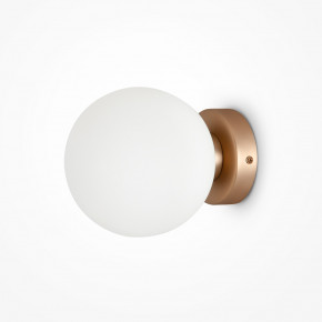 Maytoni - Modello: Basic Form - Applique da parete moderna con diffusore a boccia in vetro piccola - Attacco Lampadina: E14 - 1 Lampadina - Watt 40W - Dimmerabile: NO - Grado di Protezione: IP 20 - SKU: MOD321WL-01 