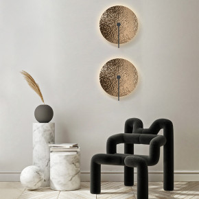 Maytoni - Modello: Mare - Applique da parete rotonda con struttura e diffusore in metallo - Attacco Lampadina: G9 - 1 Lampadina - Watt 40W - Dimmerabile: NO - Grado di Protezione: IP 20 - SKU: MOD305WL-01 