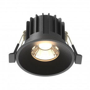 Maytoni - Modello: Round - Faretto a incasso con diffusore a LED e struttura in alluminio - Colore: Nero - Attacco Lampadina: Led Integrato - 1 Lampadina - Watt 12W - Lumen 910 - Dimmerabile: NO - Gradi Kelvin 3000k Luce Calda - Grado di Protezione: IP20 - Classe Energetica: G - SKU: DL058-12W3K-B - Codice EAN: 4099776077794 