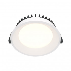 Maytoni - Modello: Okno - Faretto a incasso in alluminio rotondo per bagno dal design moderno - Colore: Bianco - Attacco Lampadina: Led Integrato - 1 Lampadina - Watt 18W - Lumen 1400 - Dimmerabile: NO - Gradi Kelvin 3000k Luce Calda - Grado di Protezione: IP44 - Classe Energetica: F - SKU: DL055-18W3K-W - Codice EAN: 4099776053613 