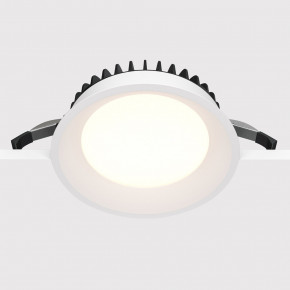 Maytoni - Modello: Okno - Faretto a incasso in alluminio rotondo per bagno dal design moderno - Colore: Bianco - Attacco Lampadina: Led Integrato - 1 Lampadina - Watt 18W - Lumen 1400 - Dimmerabile: NO - Gradi Kelvin 4000k Luce Naturale - Grado di Protezione: IP44 - Classe Energetica: E - SKU: DL055-18W4K-W - Codice EAN: 4099776053606