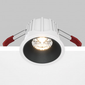 Maytoni - Modello: Alfa - Faretto da incasso con diffusore a led - Colore: Bianco/Nero - Attacco Lampadina: Led Integrato - 1 Lampadina - Watt 15W - Lumen 1050 - Dimmerabile: NO - Gradi Kelvin 3000k Luce Calda - Grado di Protezione: IP"0 - Classe Energetica: F - SKU: DL043-01-15W3K-RD-WB - Codice EAN: 4099776022091 
