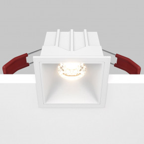 Maytoni - Modello: Alfa - Faretto da incasso dal design moderno con diffusore a led - Colore: Bianco - Attacco Lampadina: Led Integrato - 1 Lampadina - Watt 10W - Lumen 500 - Dimmerabile: NO - Gradi Kelvin 3000k Luce Calda - Grado di Protezione: IP20 - Classe Energetica: G - SKU: DL043-01-10W3K-SQ-W - Codice EAN: 4099776022190 