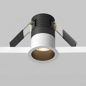 Maytoni - Modello: Minor - Faretto da incasso in alluminio con diffusore a led - Colore: Bianco - Attacco Lampadina: Led Integrato - 1 Lampadina - Watt 5W - Lumen 230 - Dimmerabile: NO - Gradi Kelvin 3000k Luce Calda - Grado di Protezione: IP20 - Classe Energetica: F - SKU: DL089-5W3K-BW - Codice EAN: 4099776080237 
