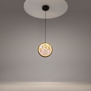 Maytoni - Modello: Misterio - Lampada a sospensione a led dimmerabile con diffusore in vetro - Colore: Nero - Attacco Lampadina: Led Integrato - 1 Lampadina - Watt 6W - Lumen 650 - Dimmerabile: SI - Gradi Kelvin 2700k Luce Calda - Grado di Protezione: IP20 - Classe Energetica: E - SKU: MOD379PL-L6B2.7K - Codice EAN: 4099776162353 