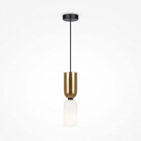 Maytoni - Modello: Memory - Lampada a sospensione dal design moderno con diffusore singolo in vetro - Attacco Lampadina: E14 - 1 Lampadina - Watt 60W - Dimmerabile: NO - Grado di Protezione: IP20 - SKU: MOD177PL-01 