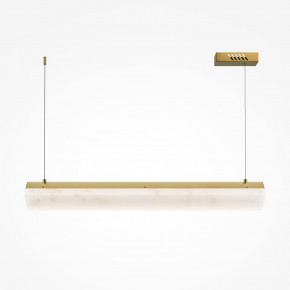 Maytoni - Modello: Petra - Lampada a sospensione in metallo con diffusore a led in acrilico - Colore: Ottone - Attacco Lampadina: Led Integrato - 1 Lampadina - Watt 35W - Lumen 2400 - Dimmerabile: NO - Gradi Kelvin 3000k Luce Calda - Grado di Protezione: IP20 - Classe Energetica: G - SKU: MOD250PL-L36BS3K - Codice EAN: 4099776066446 