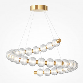 Maytoni - Modello: Amulet - Lampada a sospensione in metallo e diffusore in vetro a led - Colore: Oro - Attacco Lampadina: Led Integrato - 1 Lampadina - Watt 40W - Lumen 1900 - Dimmerabile: NO - Gradi Kelvin 3000k Luce Calda - Grado di Protezione: IP20 - Classe Energetica: G - SKU: MOD555PL-L35G3K - Codice EAN: 4099776087243 