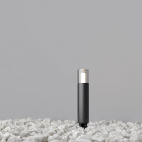 Maytoni - Modello: Glide - Lampioncino da giardino in alluminio e diffusore in vetro - Colore: Grafite - Attacco Lampadina: G9 - 1 Lampadina - Watt 20W - Dimmerabile: NO - Grado di Protezione: IP54 - SKU: O437FL-01GF - Codice EAN: 4099776082927 