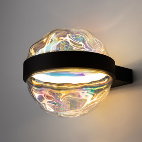 Maytoni - Modello: Misterio - Lampada da parete a led dimmerabile con diffusore in vetro - Colore: Nero - Attacco Lampadina: Led Integrato - 1 Lampadina - Watt 6W - Lumen 650 - Dimmerabile: SI - Gradi Kelvin 2700k Luce Calda - Grado di Protezione: IP20 - Classe Energetica: E - SKU: MOD379WL-L6B2.7K - Codice EAN: 4099776162346 