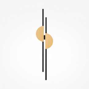 Maytoni - Modello: Skyline - Lampada da parete sx moderna in alluminio con doppio diffusore a led - Attacco Lampadina: Led Integrato - 1 Lampadina - Watt 23W - Lumen 800 - Dimmerabile: NO - Gradi Kelvin 4000k Luce Naturale - Grado di Protezione: IP20 - Classe Energetica: G - SKU: MOD179WL-L22 