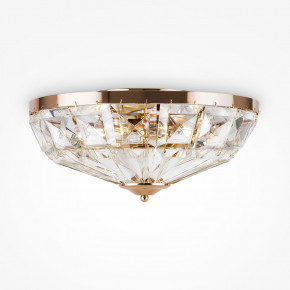 Maytoni - Modello: Facet - Lampada da soffitto piccola con struttura dorata e diffusori in vetro - Colore: Oro - Attacco Lampadina: E14 - 4 Lampadine - Watt 60W - Dimmerabile: NO - Grado di Protezione: IP20 - SKU: MOD094CL-04G - Codice EAN: 4251110088037 