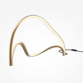 Maytoni - Modello: Plons - Lampada da tavolo a LED con struttura in alluminio e diffusore in acrilico - Colore: Ottone - Attacco Lampadina: Led Integrato - 1 Lampadina - Watt 12W - Lumen 760 - Dimmerabile: NO - Gradi Kelvin 3000k Luce Calda - Grado di Protezione: IP20 - Classe Energetica: G - SKU: MOD283TL-L12BS3K - Codice EAN: 4099776083658 