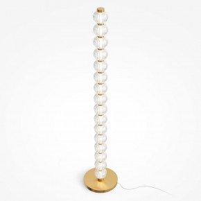 Maytoni - Modello: Amulet - Lampada da terra con base in metallo e diffusore a led - Colore: Oro - Attacco Lampadina: Led Integrato - 1 Lampadina - Watt 33W - Lumen 1550 - Dimmerabile: NO - Gradi Kelvin 3000k Luce Calda - Grado di Protezione: IP20 - Classe Energetica: G - SKU: MOD555FL-L23G3K - Codice EAN: 4099776087212 