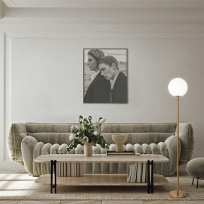 Maytoni - Modello: Ring - Lampada da terra con struttura in metallo e diffusore in vetro a boccia - Attacco Lampadina: E27 - 1 Lampadina - Watt 60W - Dimmerabile: NO - Grado di Protezione: IP 20 - SKU: MOD013FL-01 